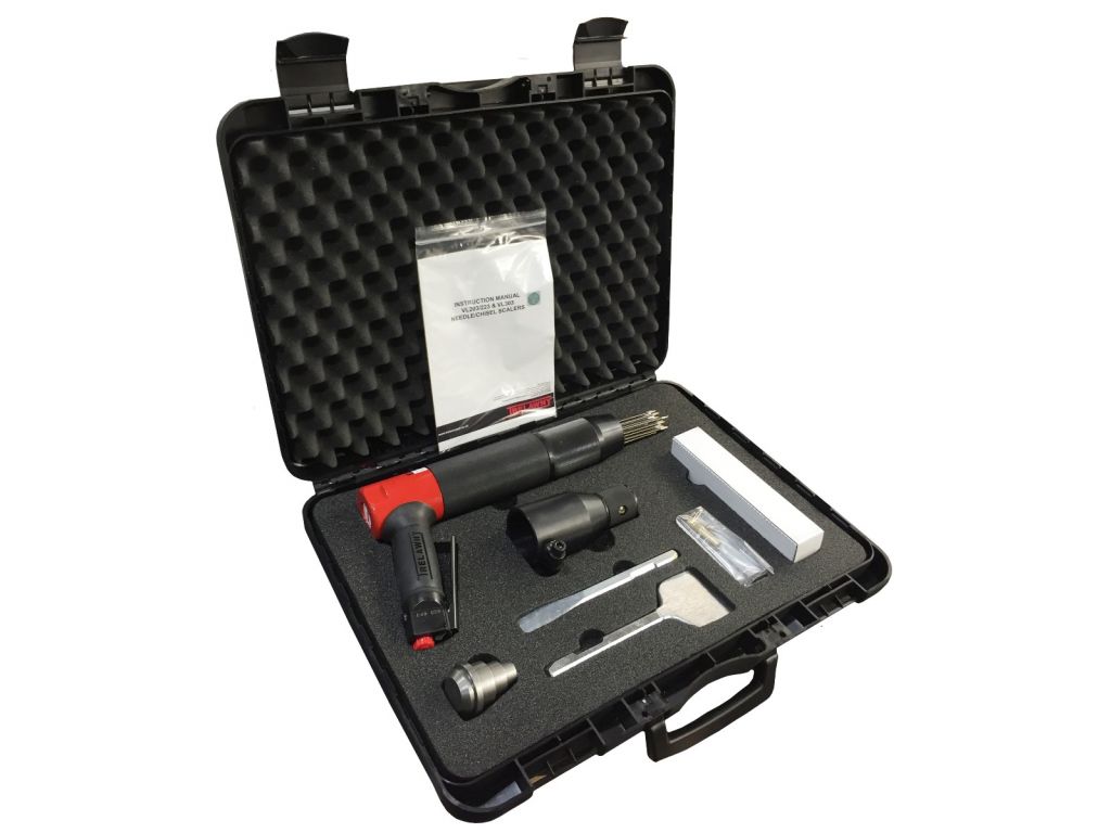 Trelawny VL303 Needle / Chisel Scaler Kit - With Carry Case - 196.3105