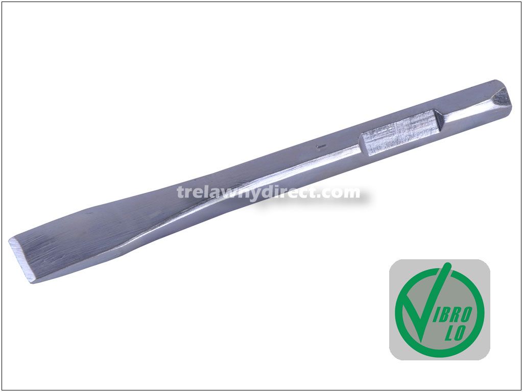 Trelawny Chisel - 3/4 inch Blade x 7 inch Long (19mm x 178mm) 1/2 inch (12mm) Square Shank 704.3101. For use with low vibration VL series chisel scalers.